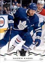 2018-19 Upper Deck Base Set Nazem Kadri #420 card