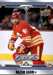 2024-25 Upper Deck MVP Base Set Nazem Kadri #139 card