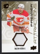 2024-25 Upper Deck Premier Premier Attractions Jersey Nazem Kadri #PA-NK card