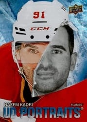 2025-26 Upper Deck UD Portraits Nazem Kadri #P-29 card