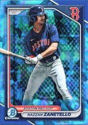 2024 Bowman Sapphire Edition Base Set Nazzan Zanetello #BCP-88 card