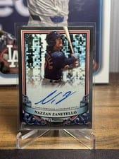2024 Bowman Sterling Prospect Autographs Nazzan Zanetello #PA-NZ card