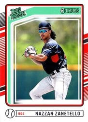 2024 Donruss Base Set Nazzan Zanetello #114 card