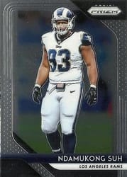 2018 Panini Prizm Base Set Ndamukong Suh #93 card
