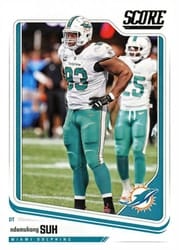 2018 Score Base Set Ndamukong Suh #189 card