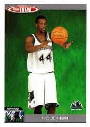 2004-05 Topps Total Base Set Ndudi Ebi #309 card