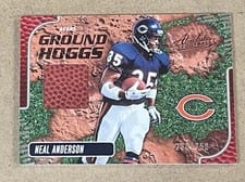 2024 Panini Absolute Ground Hoggs Materials Neal Anderson #GHM-NAN card