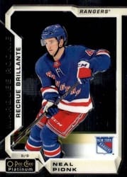 2018-19 O-Pee-Chee Platinum Base Set Neal Pionk #178 card