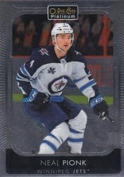 2021-22 O-Pee-Chee Platinum Base Set Neal Pionk #74 card