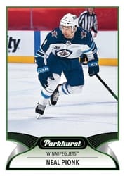 2021-22 Parkhurst Base Set Neal Pionk #68 card