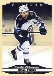 2022-23 Parkhurst Champions Base Set Neal Pionk #72 card