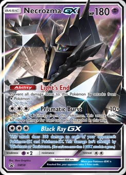 SM Black Star Promos Necrozma-GX #SM58 card