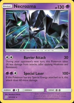 Unified Minds Necrozma #101 card