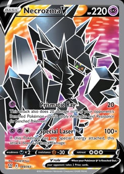 2021 Battle Styles Necrozma V #149 card