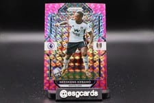 2022 Panini Prizm Premier League Neeskens Kebano Red Mosaic #67 card