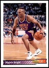 1992-93 Upper Deck Base Set Negele Knight #278 card