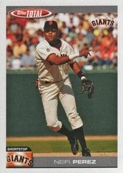 2004 Topps Total Base Set Neifi Perez #26 card