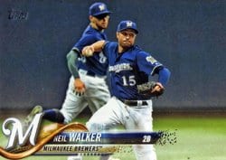2018 Topps Base Set Neil Walker #268 card