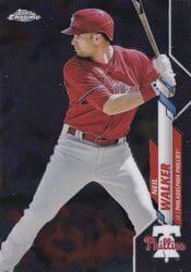 2020 Topps Chrome Update Base Set Neil Walker #U-19 card