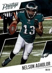 2018 Panini Prestige Base Set Nelson Agholor #50 card