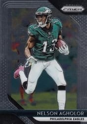 2018 Panini Prizm Base Set Nelson Agholor #42 card