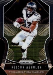 2019 Panini Prizm Base Set Nelson Agholor #53 card