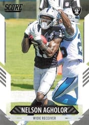 2021 Score Base Set Nelson Agholor #232 card