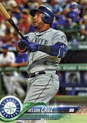 2018 Topps Base Set Nelson Cruz #220 card