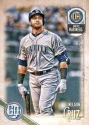 2018 Topps Gypsy Queen Base Set Nelson Cruz #297 card