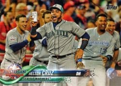 2018 Topps Update Base Set Nelson Cruz #US182 card