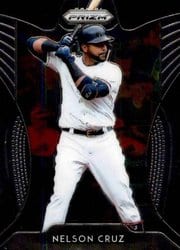 2019 Panini Prizm Base Set Nelson Cruz #111 card
