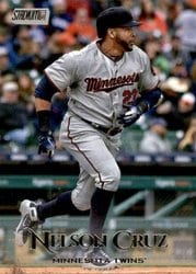 2019 Stadium Club Base Set Nelson Cruz #169 card