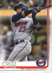 2019 Topps Base Set Nelson Cruz #675 card