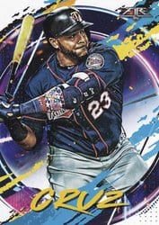 2020 Topps Fire Base Set Nelson Cruz #147 card