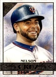 2020 Topps Gallery Base Set Nelson Cruz #196 card