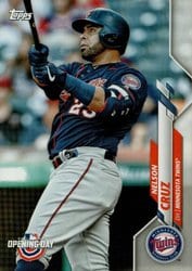 2020 Topps Opening Day Base Set Nelson Cruz #93 card