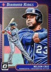 2021 Donruss Optic Base Set Nelson Cruz #6 card