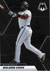 2021 Panini Mosaic Base Set Nelson Cruz #192 card