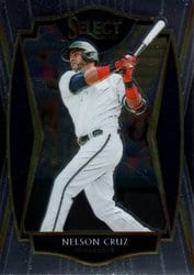 2021 Panini Select Base Set Nelson Cruz #172 card