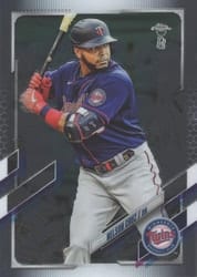2021 Topps Chrome Ben Baller Edition Base Set Nelson Cruz #180 card