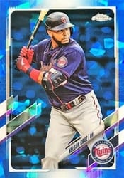 2021 Topps Chrome Sapphire Edition Base Set Nelson Cruz #219 card
