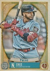 2021 Topps Gypsy Queen Base Set Nelson Cruz #59 card