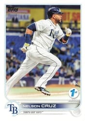2022 Topps 1st Edition Base Set Nelson Cruz #104 card