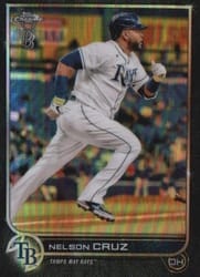 2022 Topps Chrome Ben Baller Edition Base Set Nelson Cruz #71 card
