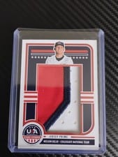 Nelson Keljo 2025 Panini Stars & Stripes Jumbo Material Jersey Prime card