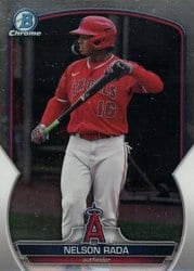 2023 Bowman Chrome Prospects Nelson Rada #BCP-190 card