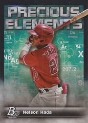 2023 Bowman Platinum Precious Elements Nelson Rada #PE-7 card
