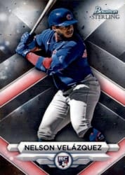 2023 Bowman Sterling Base Set Nelson Velázquez #BSR-2 card