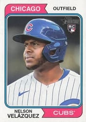 2023 Topps Heritage Base Set Nelson Velázquez #371 card