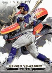 2023 Topps Inception Base Set Nelson Velázquez #75 card